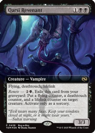 Qarsi Revenant (Extended Art) (BABP-426) [Buy-A-Box Promos] Foil