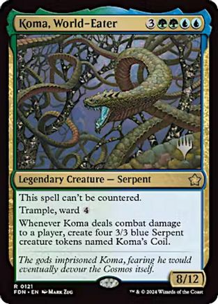 Koma, World-Eater (PPDFT-121) [Promo Pack: Aetherdrift]