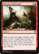 Portent of Betrayal (CMR-194) [Commander Legends]