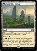 Monumental Henge (MH3-222) [Modern Horizons 3] Foil