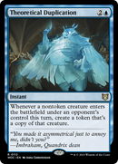 Theoretical Duplication (WOC-112) [Wilds of Eldraine Commander]