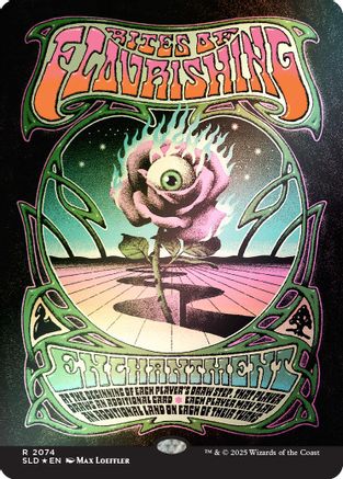 Rites of Flourishing (2074) (Rainbow Foil) (SLD-2074) [Secret Lair Drop Series] Foil