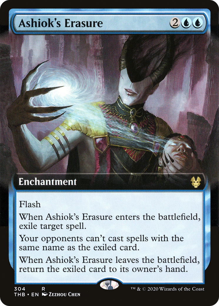 Ashiok's Erasure (THB-304) [Theros Beyond Death]: (Extended Art)