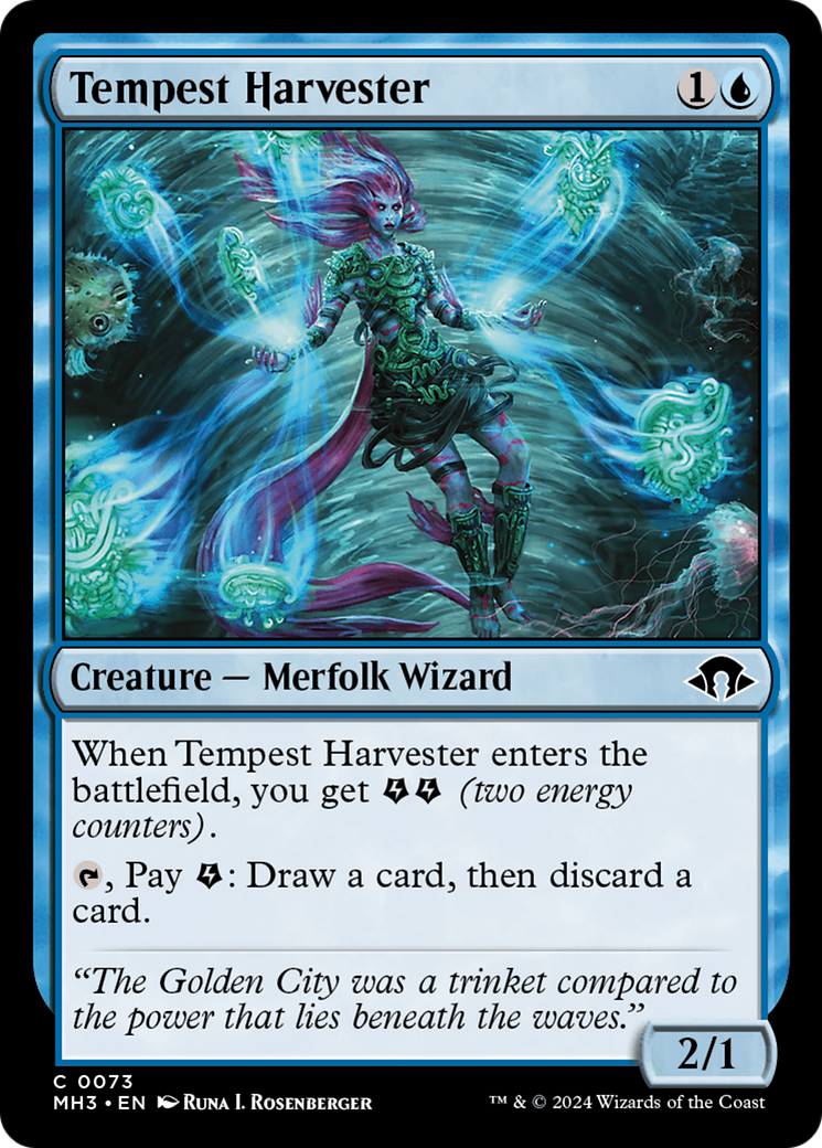Tempest Harvester (MH3-073) [Modern Horizons 3] Foil