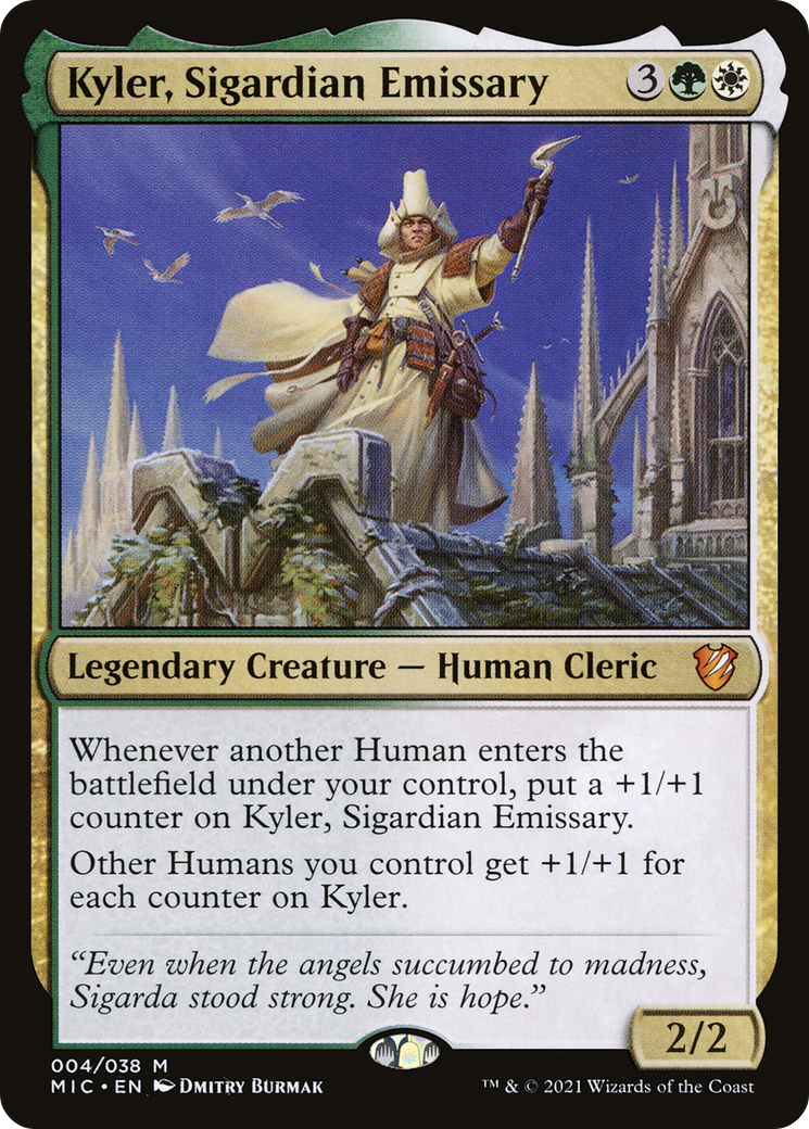 Kyler, Sigardian Emissary (MIC-004) [Midnight Hunt Commander]