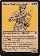 Kagha, Shadow Archdruid (Showcase) (CLB-426) [Commander Legends: Battle for Baldur's Gate]