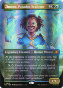 Zimone, Paradox Sculptor (FDN-412) [Foundations] (Borderless) Foil