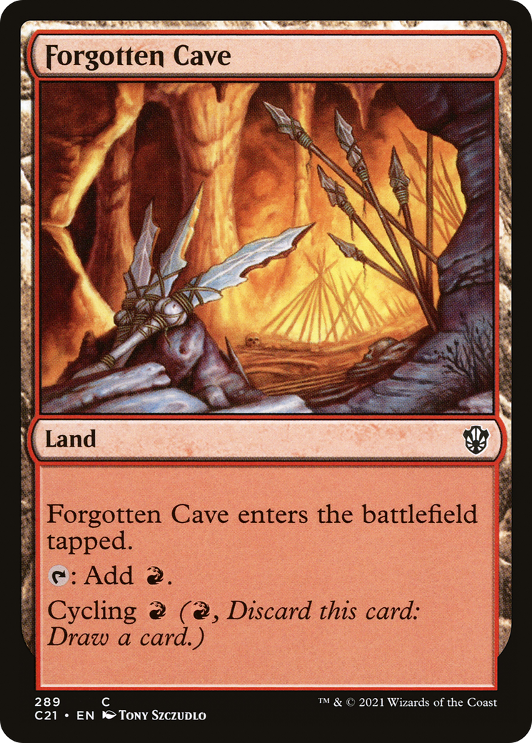 Forgotten Cave (C21-289) [Commander 2021]