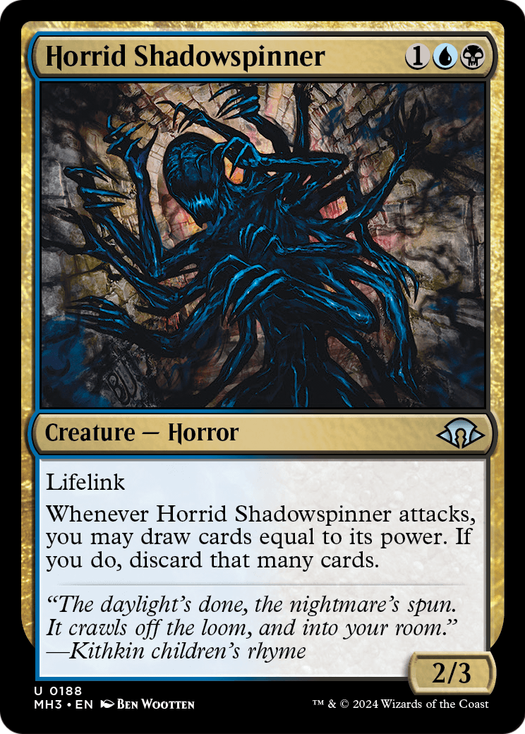 Horrid Shadowspinner (MH3-188) [Modern Horizons 3]