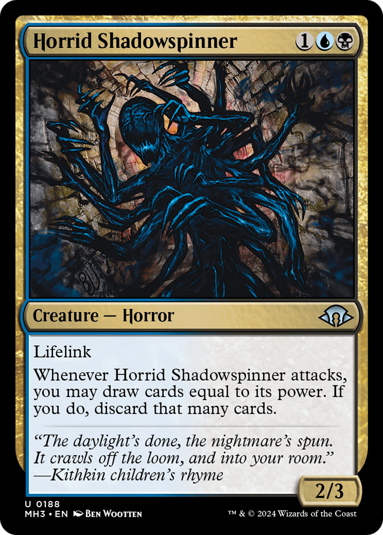 Horrid Shadowspinner (MH3-188) [Modern Horizons 3]