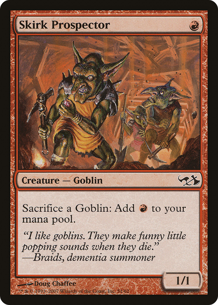 Skirk Prospector (EVG-051) [Duel Decks: Elves vs. Goblins]