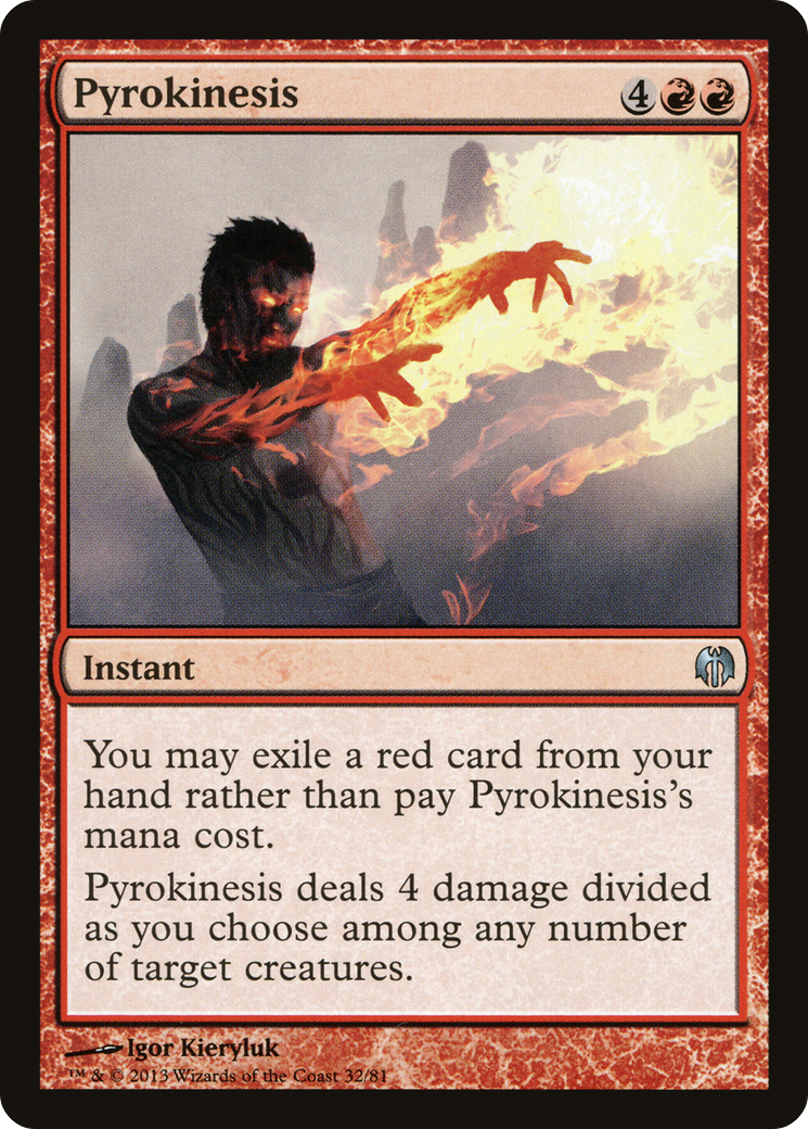 Pyrokinesis (DDL-032) [Duel Decks: Heroes vs. Monsters]