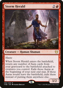 Storm Herald (PPTHB-156P) [Promo Pack: Theros Beyond Death Promos]