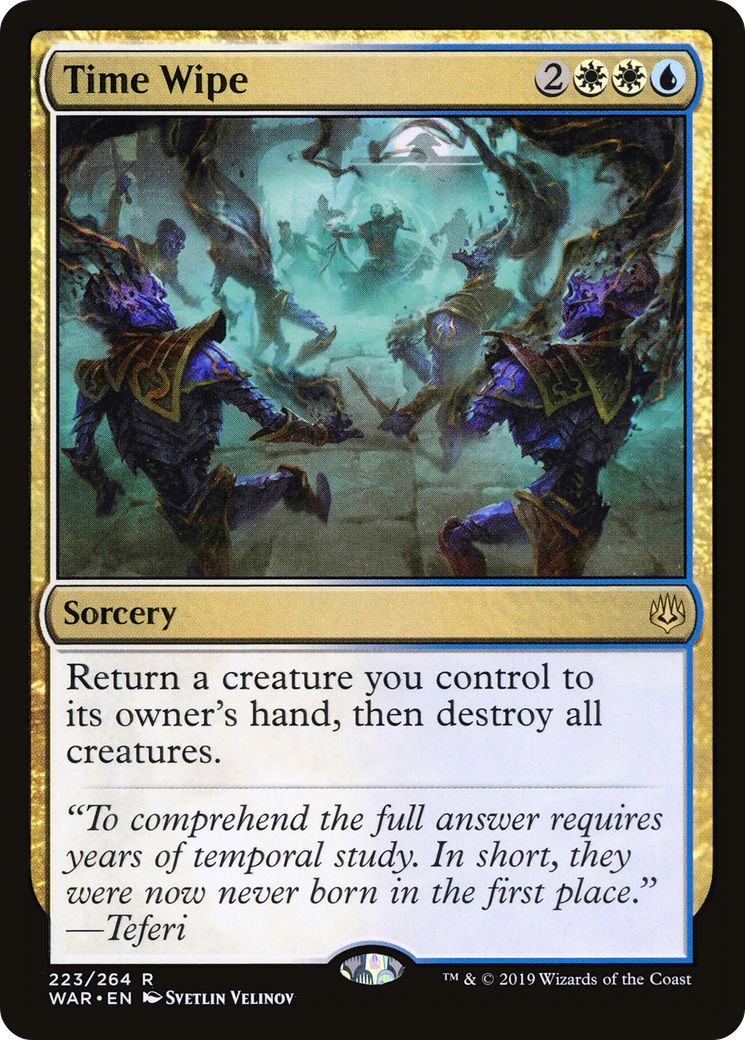 Time Wipe (WAR-223) [War of the Spark]