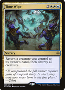 Time Wipe (WAR-223) [War of the Spark] Foil