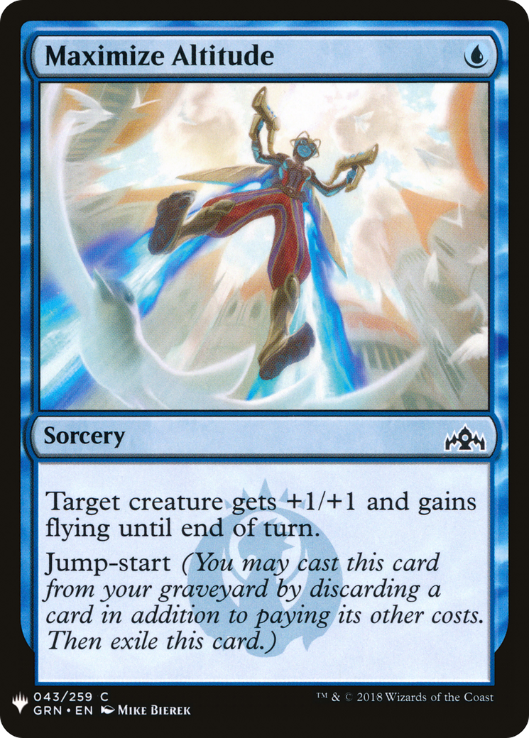 Maximize Altitude (LIST-GRN-43) [The List]