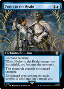 Fealty to the Realm (LTC-104) [Tales of Middle-earth Commander]: (Extended Art) Foil
