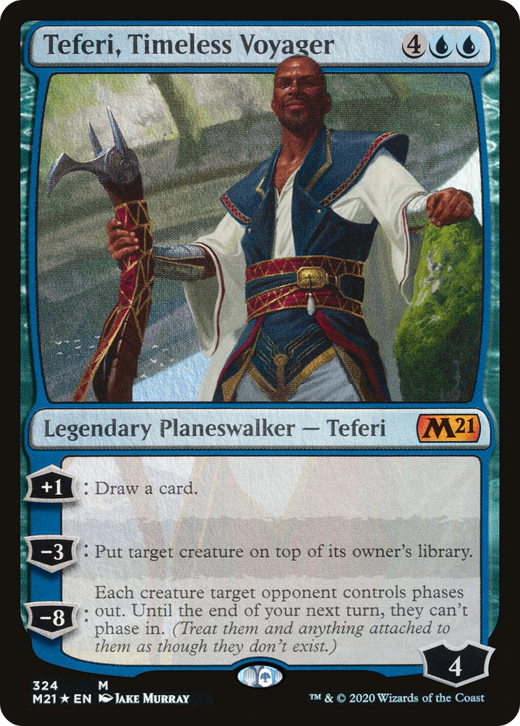 Teferi, Timeless Voyager (M21-324) [Core Set 2021] Foil