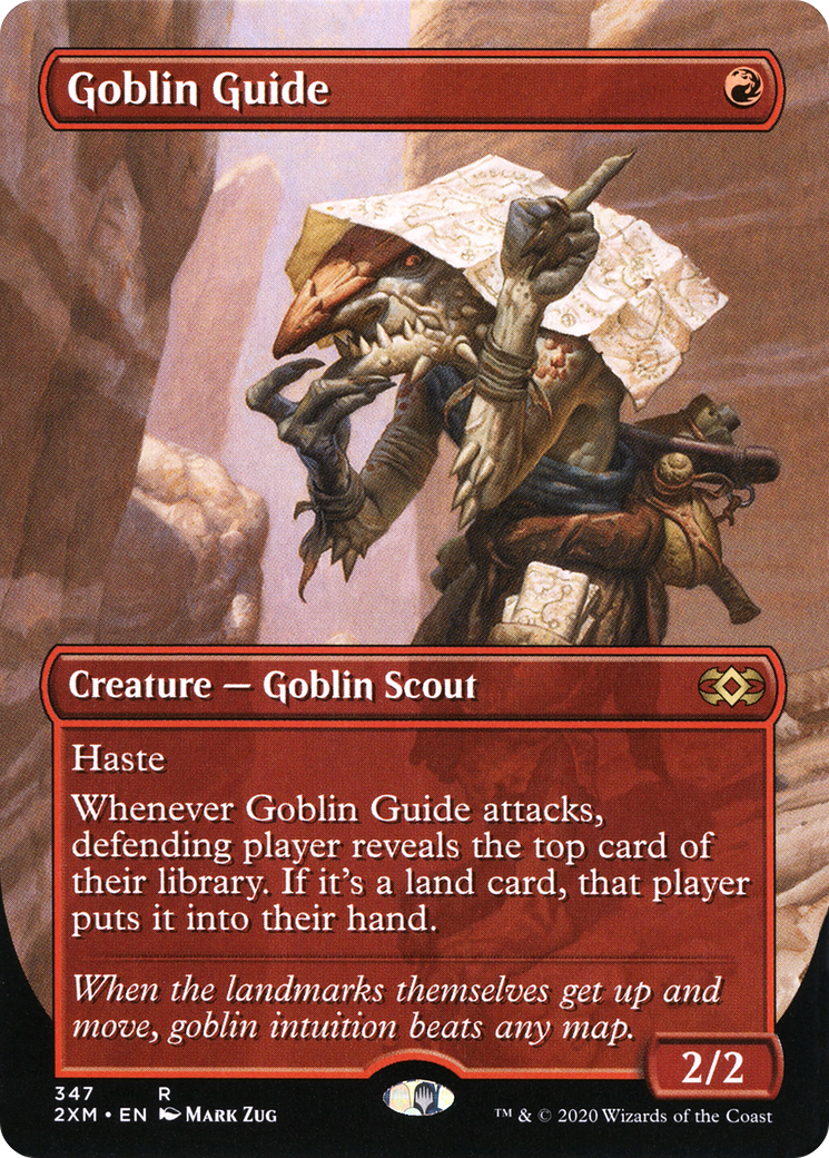Goblin Guide (2XM-347) [Double Masters] (Borderless) Foil
