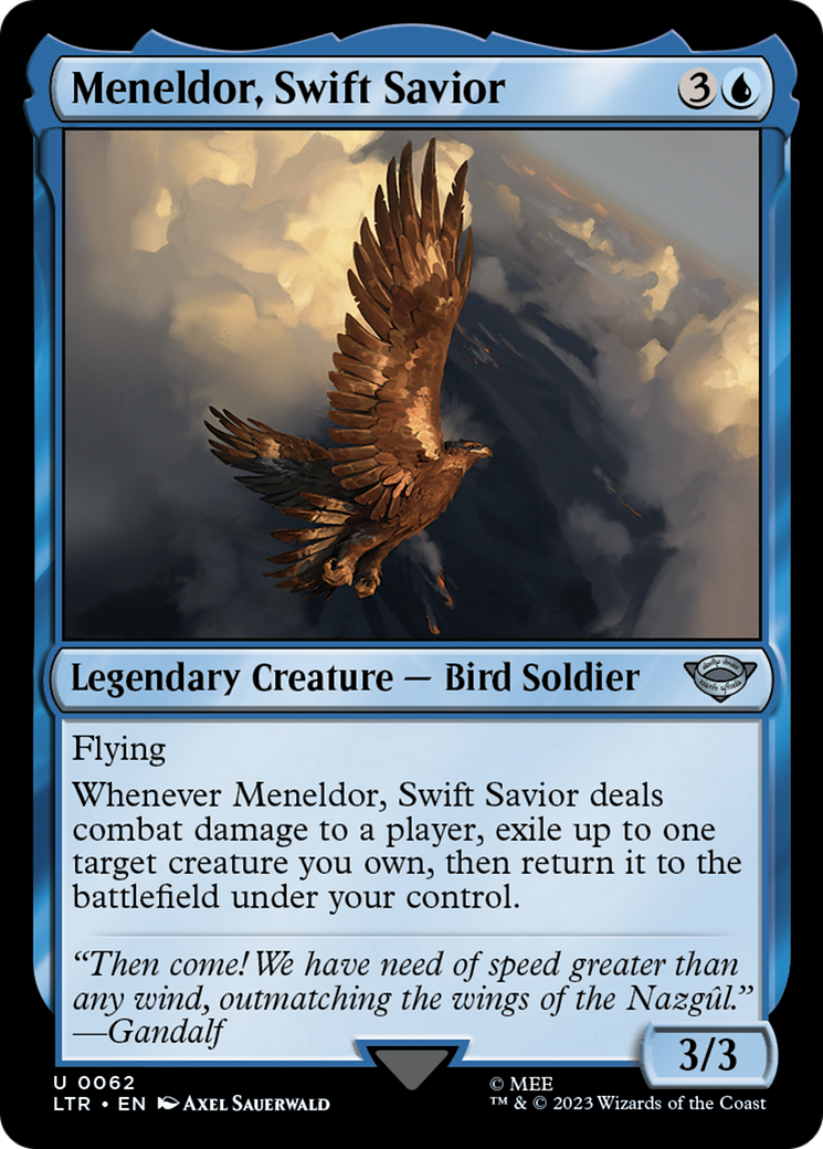 Meneldor, Swift Savior (LTR-062) [The Lord of the Rings: Tales of Middle-earth]