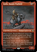Godo, Bandit Warlord (CMM-537) [Commander Masters] Etched Foil