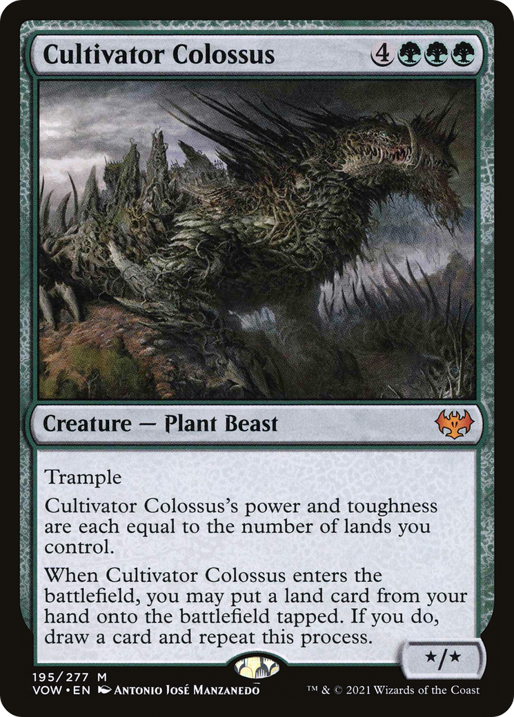 Cultivator Colossus (VOW-195) [Innistrad: Crimson Vow]