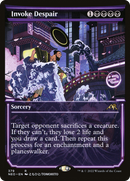 Invoke Despair (Showcase) (NEO-379) [Kamigawa: Neon Dynasty]