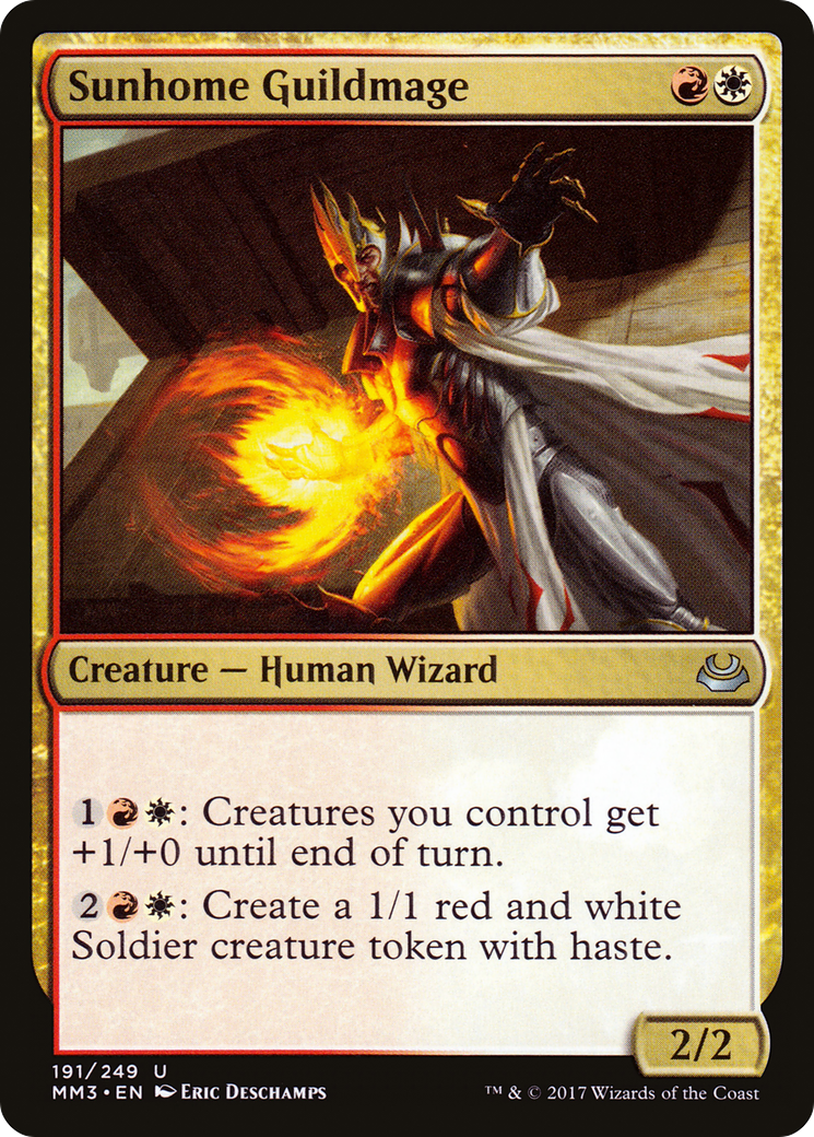Sunhome Guildmage (MM3-191) [Modern Masters 2017]