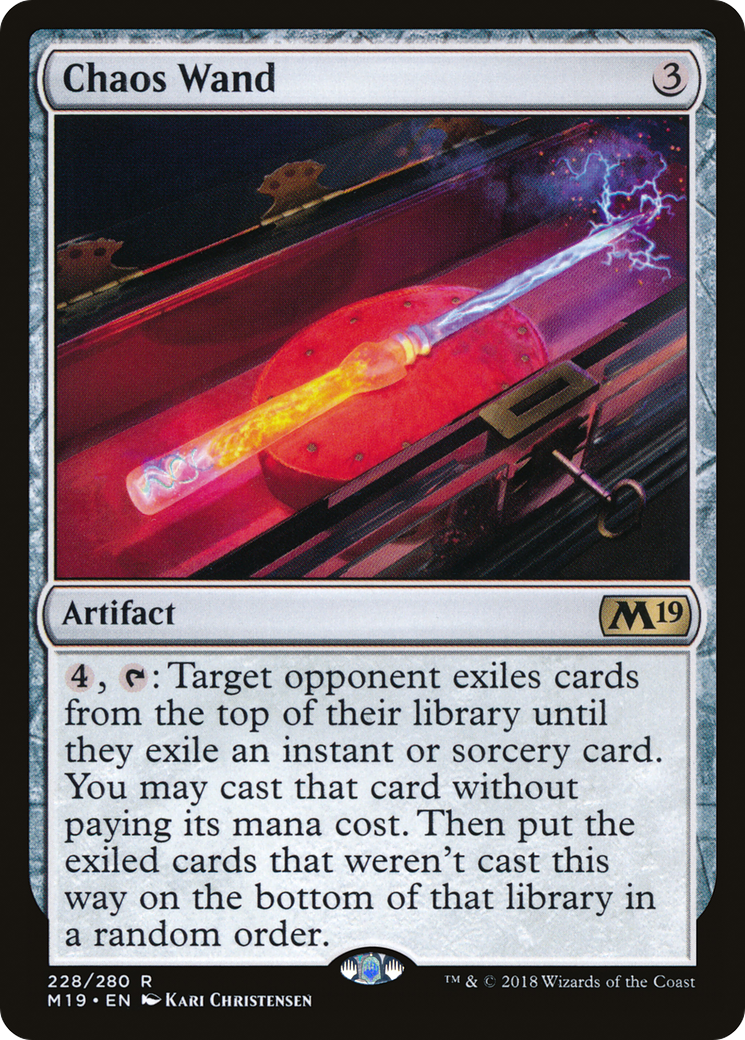 Chaos Wand (M19-228) [Core Set 2019]