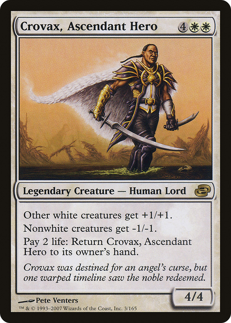 Crovax, Ascendant Hero (PLC-003) [Planar Chaos]
