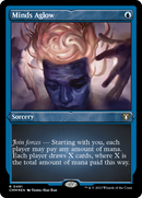 Minds Aglow (CMM-491) [Commander Masters] Etched Foil