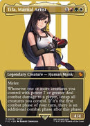 Tifa, Martial Artist (Borderless) (FIC-206) [Commander: FINAL FANTASY] Foil