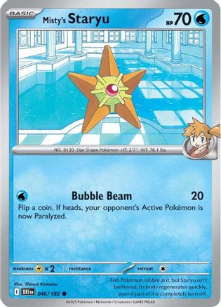 Misty's Staryu 46 - [SV10 Destined Rivals]