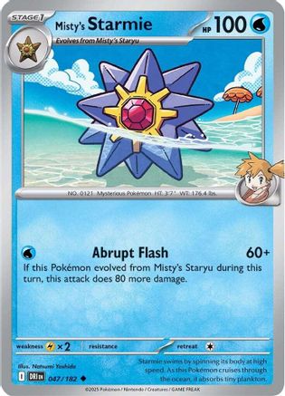 Misty's Starmie 47 - [SV10 Destined Rivals]