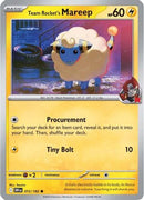 Team Rocket's Mareep 72 - [SV10 Destined Rivals] Reverse Holofoil