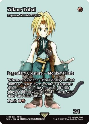 Zidane Tribal - Ragavan, Nimble Pilferer (Showcase) (FCA-043) [FINAL FANTASY: Through the Ages]
