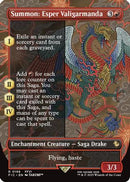 Summon: Esper Valigarmanda (Borderless) (FIC-198) [Commander: FINAL FANTASY] Foil