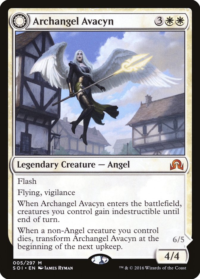 Archangel Avacyn // Avacyn, the Purifier (SOI-005) [Shadows over Innistrad]: (Double Faced Transform) Foil