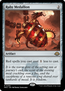 Ruby Medallion (MH3-295) [Modern Horizons 3] Foil