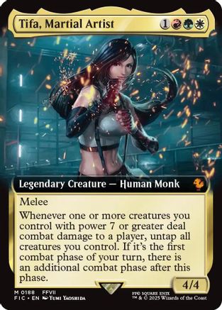 Tifa, Martial Artist (Extended Art) (FIC-188) [Commander: FINAL FANTASY] Foil