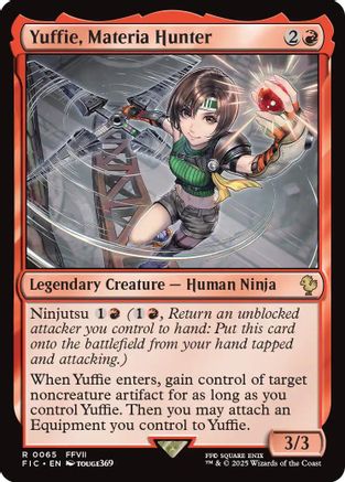 Yuffie, Materia Hunter (FIC-065) [Commander: FINAL FANTASY]