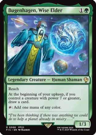Bugenhagen, Wise Elder (FIC-066) [Commander: FINAL FANTASY]