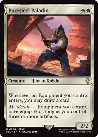 Puresteel Paladin (FIC-250) [Commander: FINAL FANTASY]