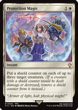 Protection Magic (FIC-024) [Commander: FINAL FANTASY]
