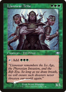 Llanowar Tribe (Retro Frame) (MH1-022) [Modern Horizons 1 Timeshifts] Foil