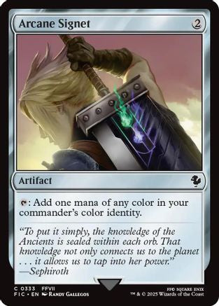 Arcane Signet (0333) (FIC-333) [Commander: FINAL FANTASY]