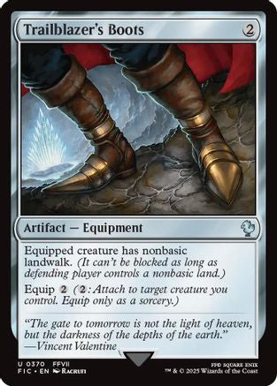Trailblazer's Boots (FIC-370) [Commander: FINAL FANTASY]