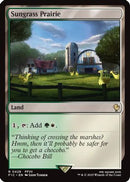 Sungrass Prairie (FIC-428) [Commander: FINAL FANTASY]