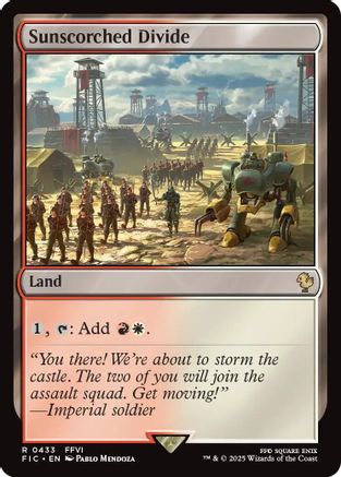 Sunscorched Divide (FIC-433) [Commander: FINAL FANTASY]
