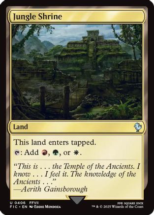 Jungle Shrine (FIC-406) [Commander: FINAL FANTASY]